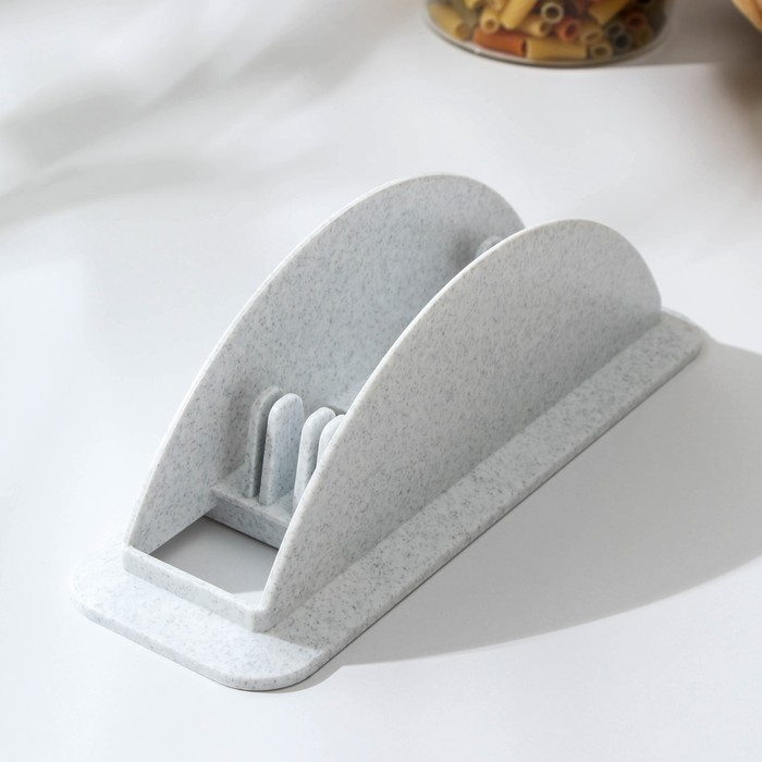 Набор разделочных досок, 34х24 см на подставке, 3 шт, цвет МИКС Набор разделочных досок, 34х24 см на подставке, 3 шт, цвет МИКС