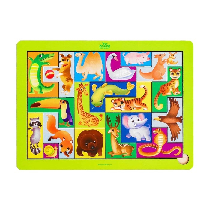 Головоломка. Тетрис «Животные мира» Головоломка. Тетрис «Животные мира»