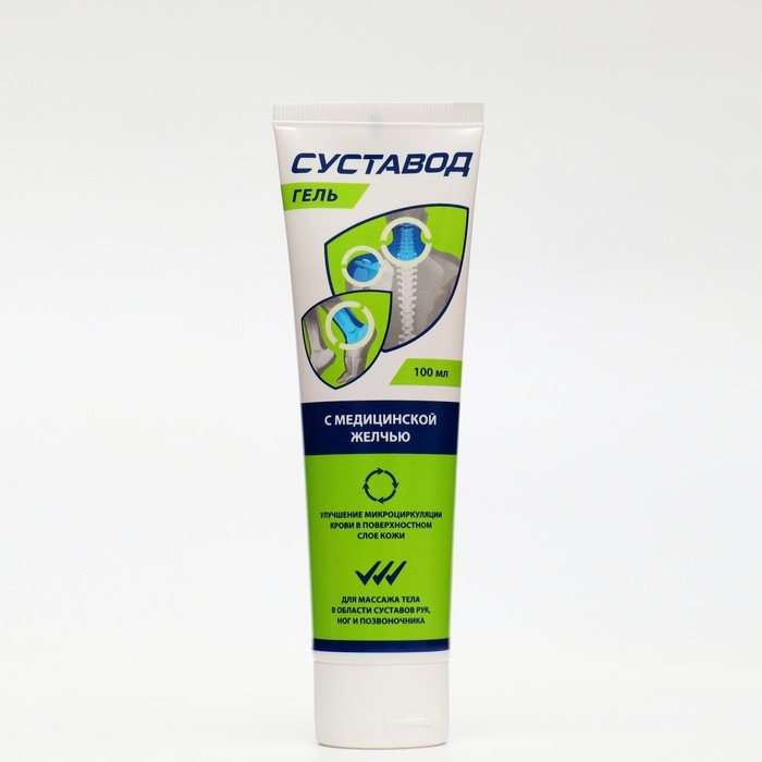 Гель Суставод для суставов и позвоночника с медицинской желчью, 100 мл Гель Суставод для суставов и позвоночника с медицинской желчью, 100 мл