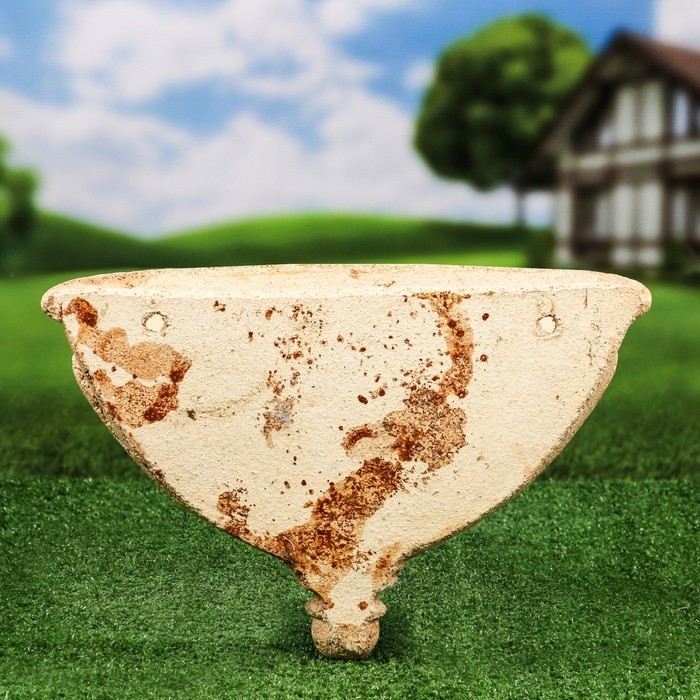 Подвесное кашпо  Подвесное кашпо "Кора" настенное, 24х38см