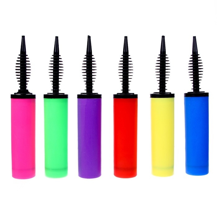 Насос для шаров, 30 см, цвета МИКС Насос для шаров, 30 см, цвета МИКС