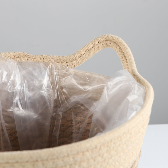 Набор корзин из  шт, D33xH30 см, D28xH27 см, D23 xH19 см, рогоз Набор корзин из  шт, D33xH30 см, D28xH27 см, D23 xH19 см, рогоз