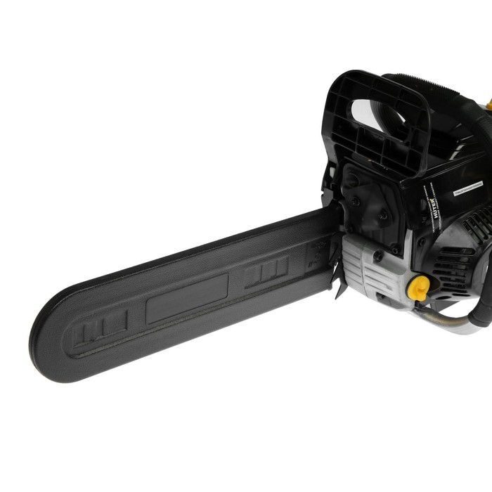 Бензопила Huter BS-45М, 2Т, 2.3 кВт, 3.1 л.с., 16 Бензопила Huter BS-45М, 2Т, 2.3 кВт, 3.1 л.с., 16", шаг 3/8", паз 1.3 мм, 57 зв.