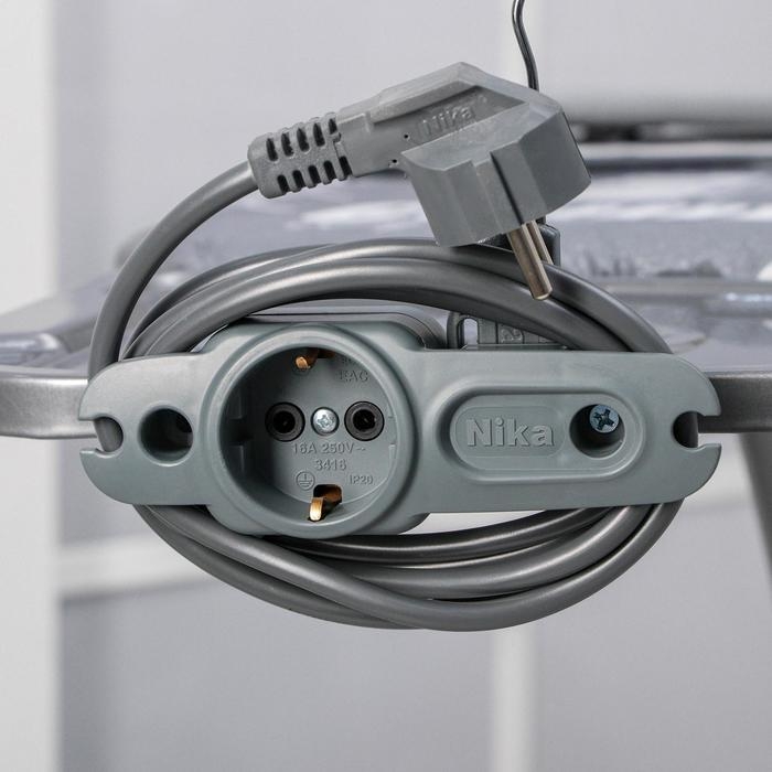 Доска гладильная Nika «Ника 11 тефлон», 123×40 см, регулируемая высота до 100 см, рисунок микс Доска гладильная Nika «Ника 11 тефлон», 123×40 см, регулируемая высота до 100 см, рисунок микс