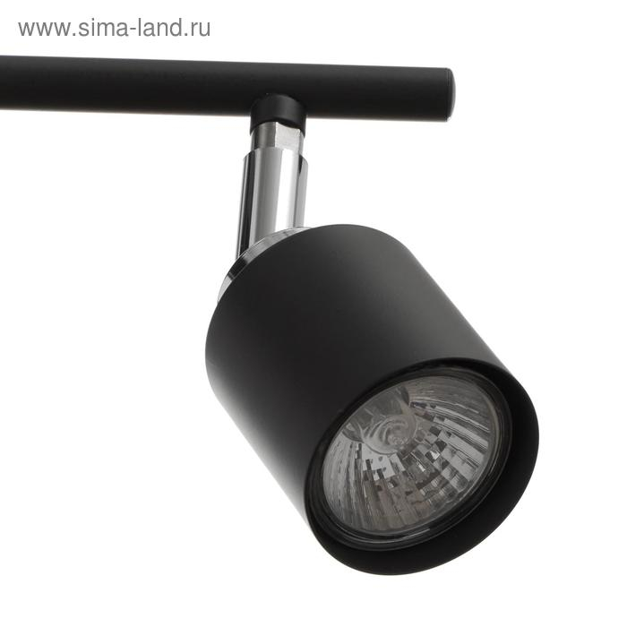 Светильник Блэк 2х6Вт GU10 черный 41х10х17см Светильник Блэк 2х6Вт GU10 черный 41х10х17см