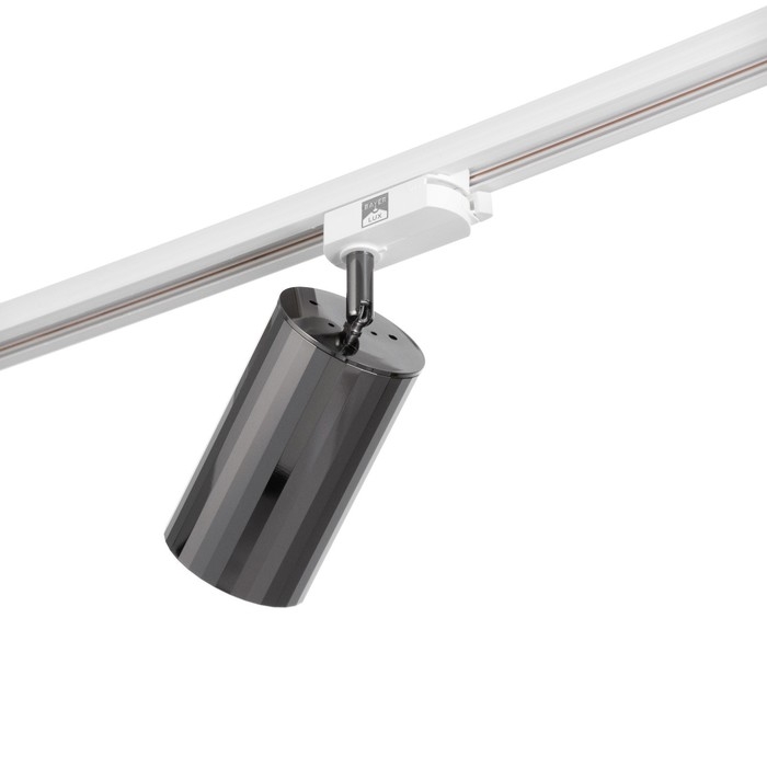 Светильник трековый Светильник трековый "Алисер" GU10 220В черный хром 7,5х7,5х20 см