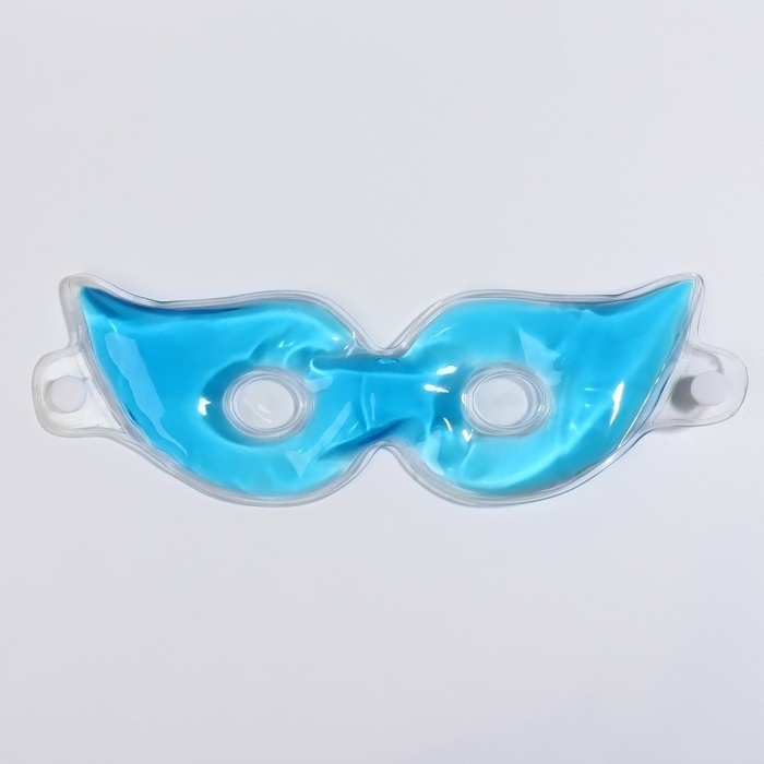 Маска для лица гидрогелевая, охлаждающая/согревающая, 20 × 7,5 × 0,5 см, цвет МИКС Маска для лица гидрогелевая, охлаждающая/согревающая, 20 × 7,5 × 0,5 см, цвет МИКС