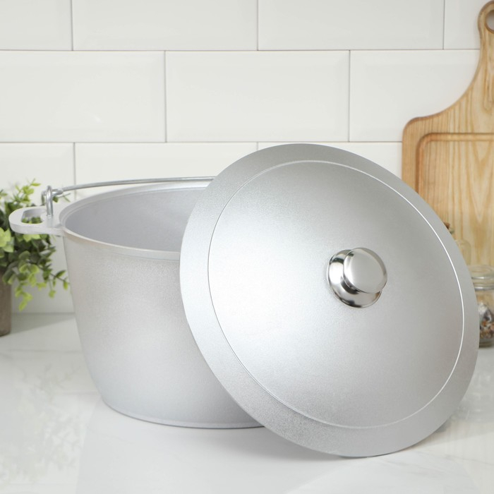 Котел походный, 10 л, алюминиевая крышка Котел походный, 10 л, алюминиевая крышка