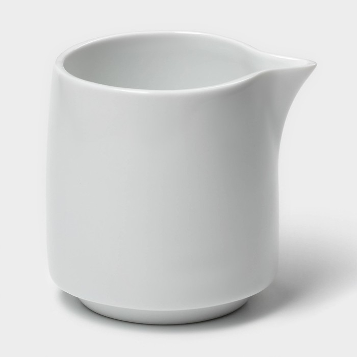 Молочник керамический Magistro White gloss, 250 мл Молочник керамический Magistro White gloss, 250 мл