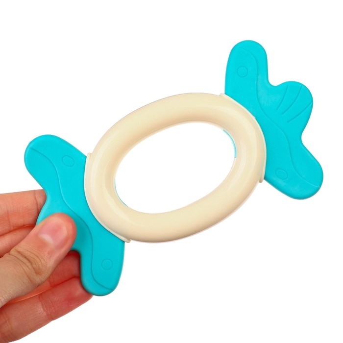 Прорезыватель силиконовый «Конфета», цвет МИКС, Крошка Я