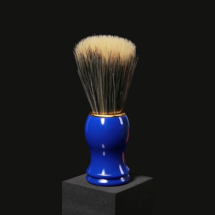 Помазок для бритья, пластиковый, цвет МИКС Помазок для бритья, пластиковый, цвет МИКС