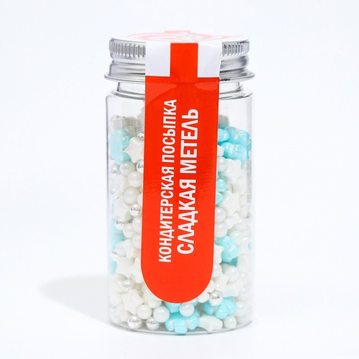 Новый год. Кондитерская посыпка &laquo;Сладкая метель&raquo;, 50 г