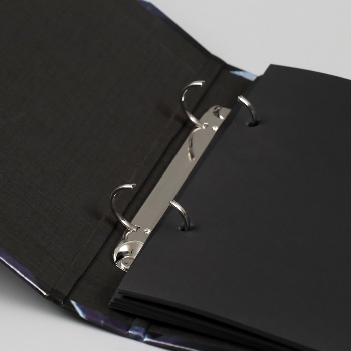 Фотоальбом 25 листов (уголки+кольца) Фотоальбом 25 листов (уголки+кольца) "Шина" 19х27х3 см