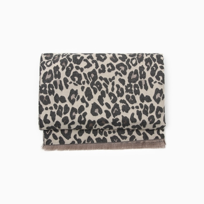 Палантин женский MIST Leo, серый, 68*190 см