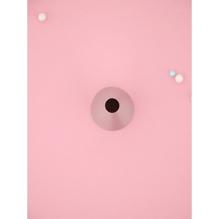 Насадка кондитерская KONFINETTA «Круг», d=3 см, выход 1 см, нержавеющая сталь