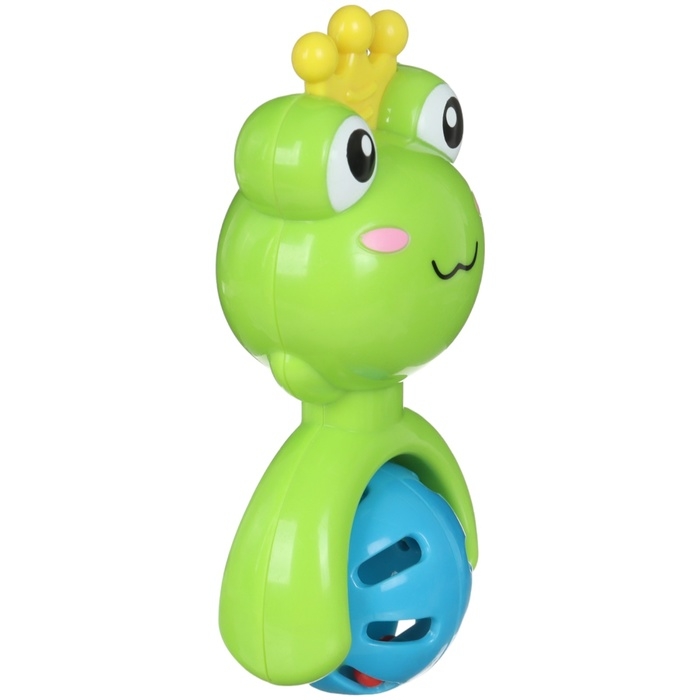 Погремушка «Принцесса Лягушка», в пакете, Крошка Я Погремушка «Принцесса Лягушка», в пакете, Крошка Я