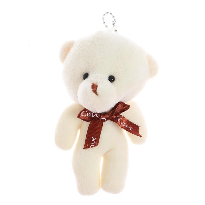 Подвеска «Мишка с бантом», цвета МИКС Подвеска «Мишка с бантом», цвета МИКС