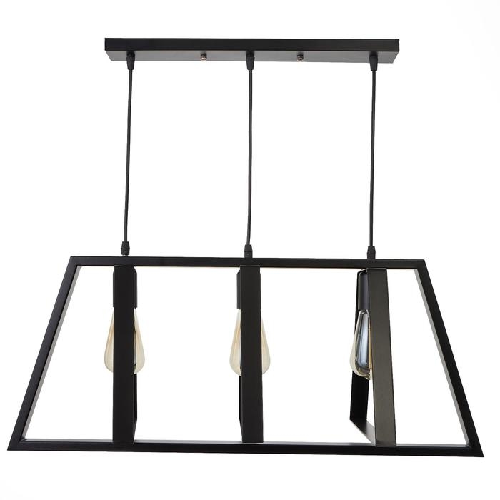 Светильник BayerLux 1694/3  E27 40Вт черный 74,3х28х31 см