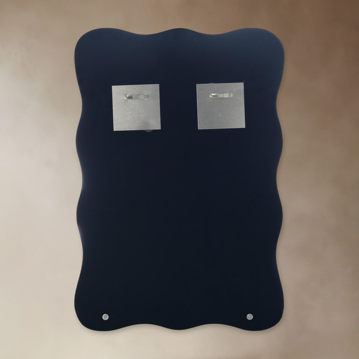 Зеркало «Облако», с пескоструйной графикой, настенное, с полочкой, 40,5×60 см Зеркало «Облако», с пескоструйной графикой, настенное, с полочкой, 40,5×60 см