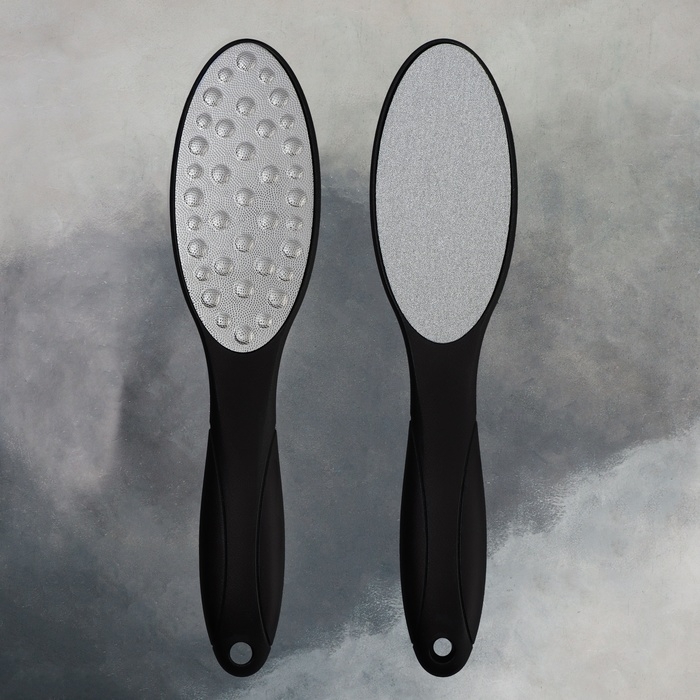 Пилка для ног, лазерная, двусторонняя, 23 см, цвет чёрный Пилка для ног, лазерная, двусторонняя, 23 см, цвет чёрный