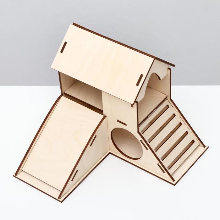 Домик для грызунов, 18 х 18 х 14,7 см Домик для грызунов, 18 х 18 х 14,7 см