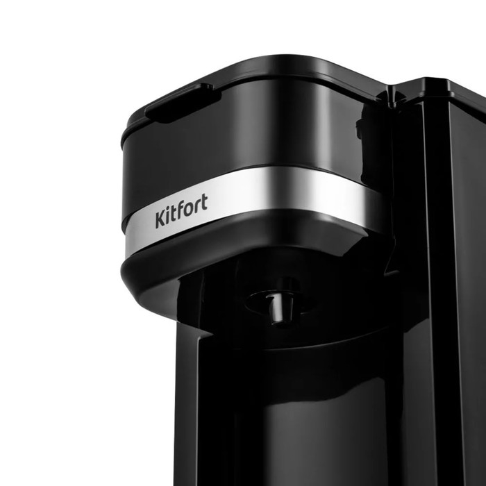 Кофеварка Kitfort КТ-7187, капельная, 350 Вт, 0.15 л, чёрная Кофеварка Kitfort КТ-7187, капельная, 350 Вт, 0.15 л, чёрная