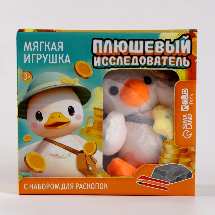 Раскопки с мягкой игрушкой «Уточка» Раскопки с мягкой игрушкой «Уточка»