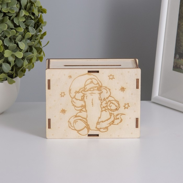 Копилка  Копилка "Дедушка Мороз" 13х10х5 см