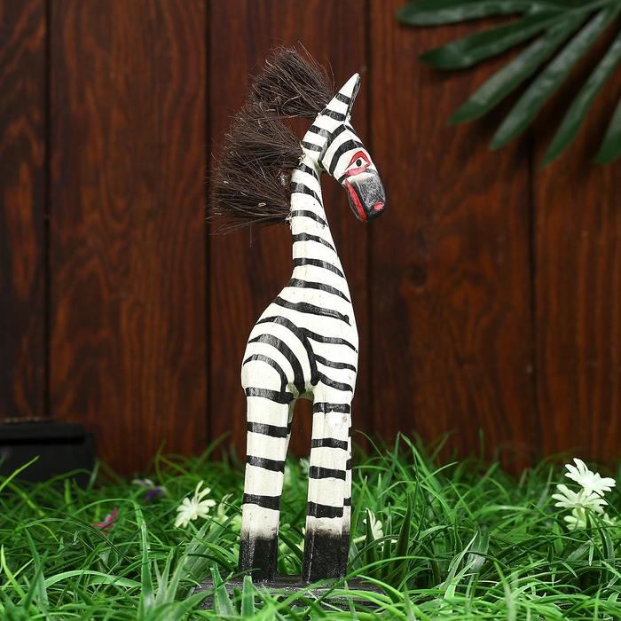 Сувенир дерево  Сувенир дерево "Зебра" 20 см