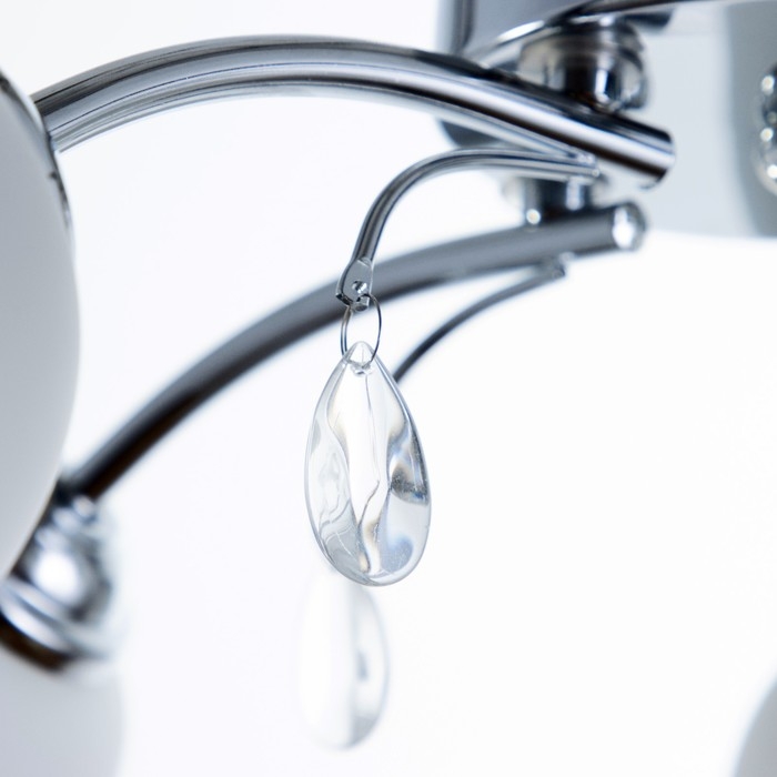 Люстра Люстра "Лиана" 5хЕ27 40Вт хром 55х55х36 см BayerLux