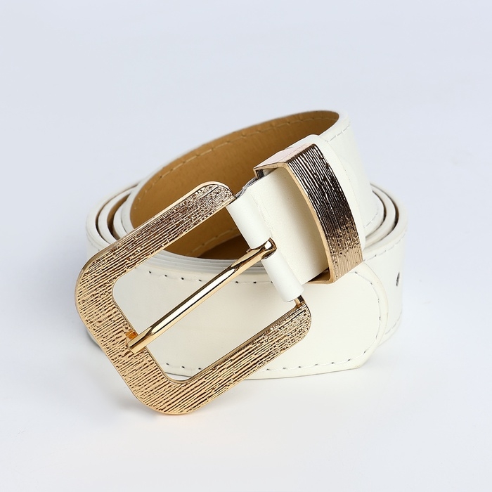 Ремень женский, ширина 3 см, пряжка металл, цвет Ремень женский, ширина 3 см, пряжка металл, цвет