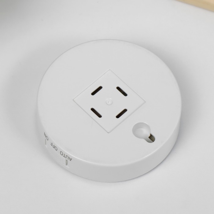 Ночник на магните с датчиком освещенности LED 0,6Вт USB белый RISALUX Ночник на магните с датчиком освещенности LED 0,6Вт USB белый RISALUX