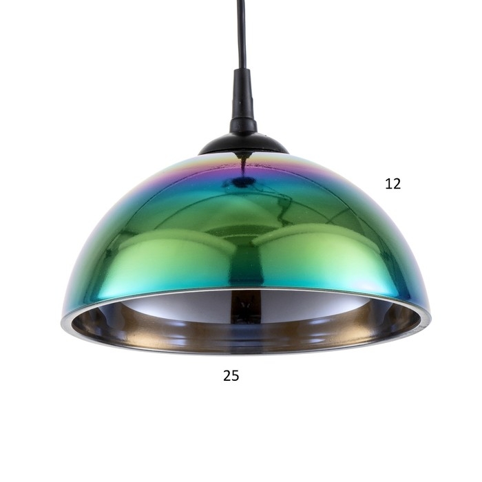 Светильник BayerLux Рената 1хЕ27 радуга 25х25х11,5см Светильник BayerLux Рената 1хЕ27 радуга 25х25х11,5см