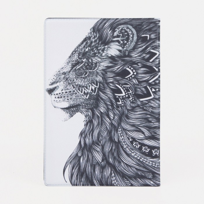 Обложка для паспорта, цвет серый Обложка для паспорта, цвет серый