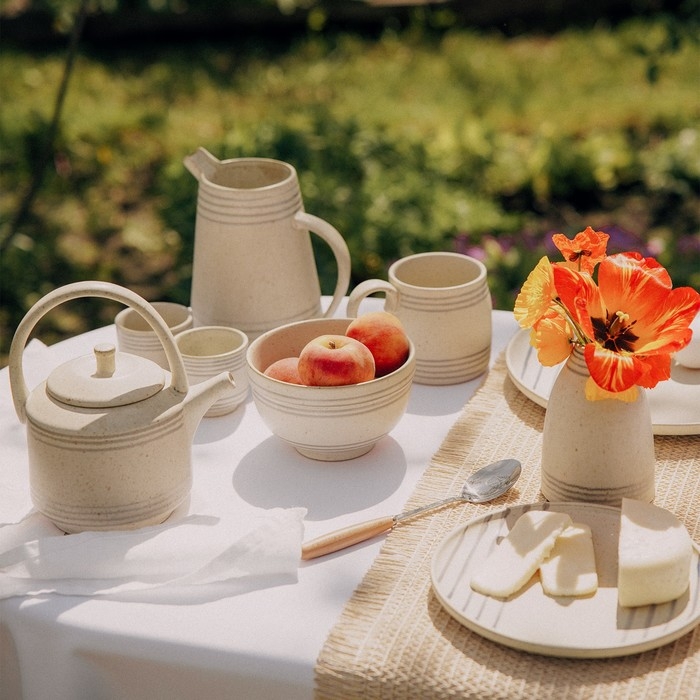 Кружка керамическая SL Home «Райяс», 500 мл, цвет бежевый Кружка керамическая SL Home «Райяс», 500 мл, цвет бежевый