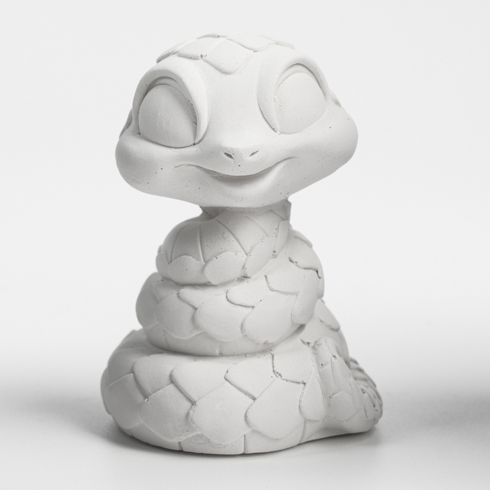 Новый год. Символ 2025. Фигура для раскраски  Новый год. Символ 2025. Фигура для раскраски "Змея Рубин" 6х5см