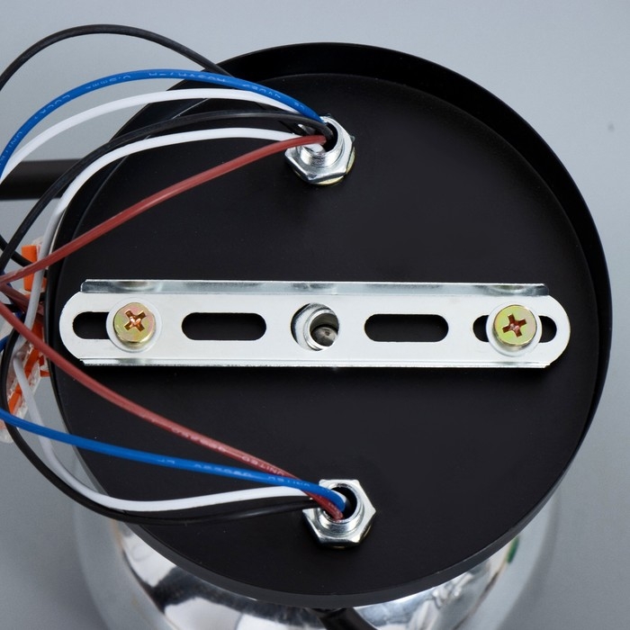 Люстра Люстра "Джина" 5хЕ27 40Вт чёрно-хромовый 60х42х27 см BayerLux