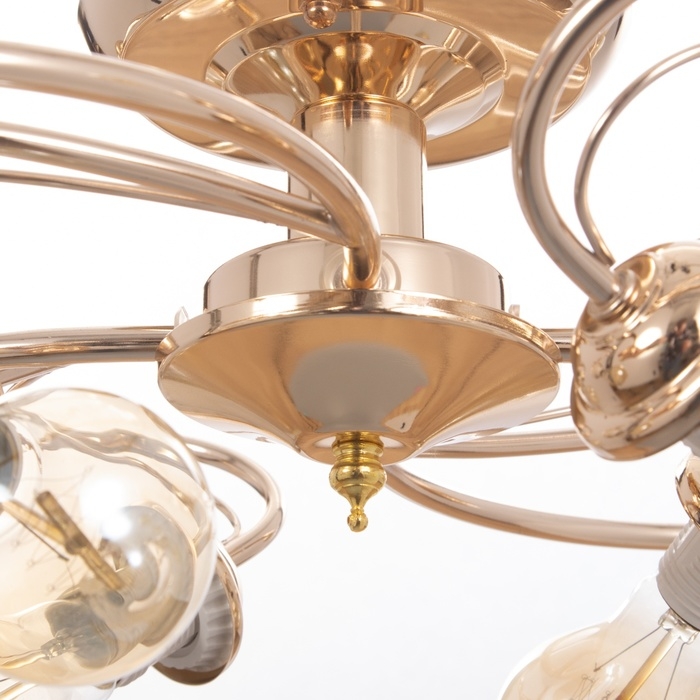 Люстра Люстра "Венда" бп 8х40Вт Е27 Золото МОДЕЛЬ: 2800089