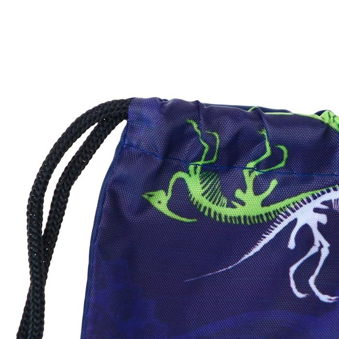 Мешок для обуви 420 х 340 мм, Calligrata МСО-5С, (мягкий полиэстер, плотность 210D),  Мешок для обуви 420 х 340 мм, Calligrata МСО-5С, (мягкий полиэстер, плотность 210D), "Динозаврики"