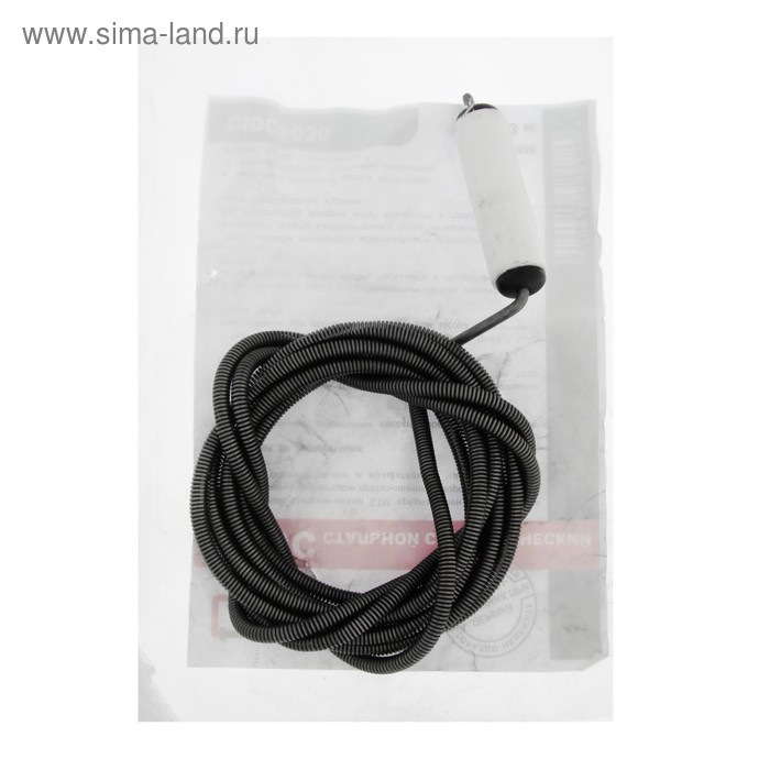 Трос сантехнический  Трос сантехнический "СТМ", с вращающейся ручкой, d=6 мм, L= 3 м