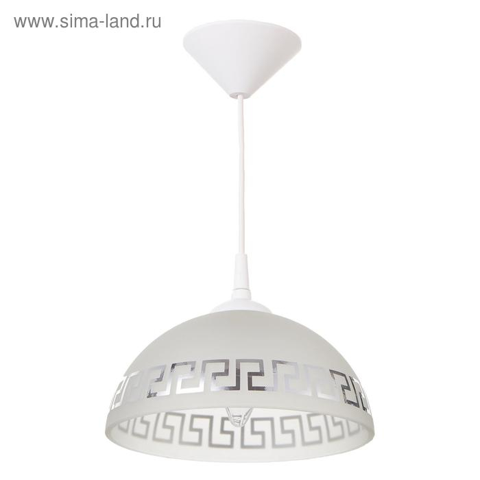 Светильник BayerLux  "Колпак" 1 лампа E27 40Вт белый д.250