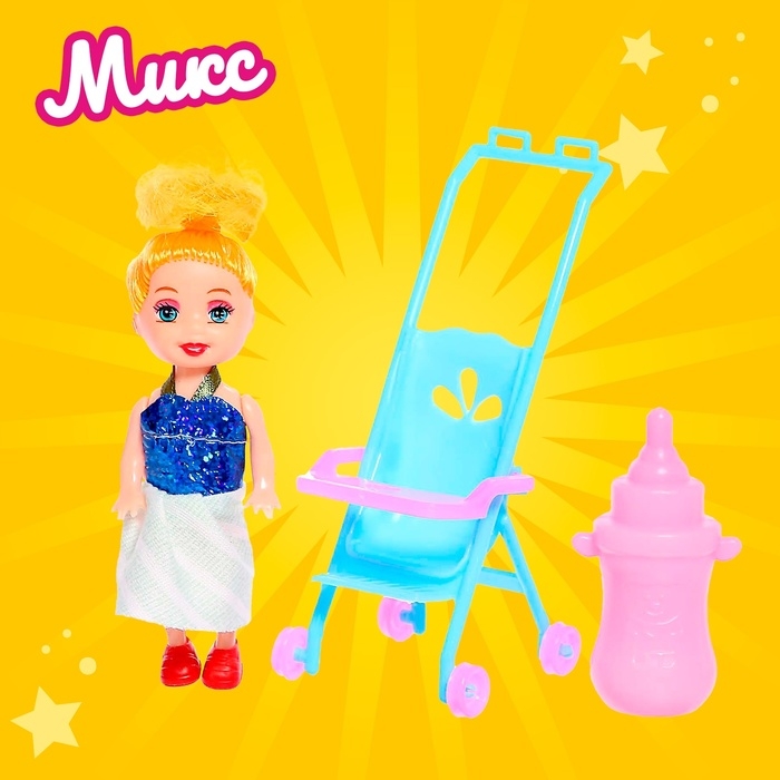 Кукла малышка «Ева» с аксессуарами, МИКС Кукла малышка «Ева» с аксессуарами, МИКС