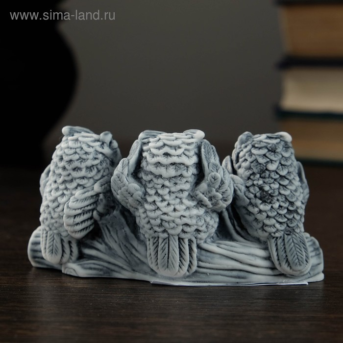 Сувенир  Сувенир "Три совы" 10см