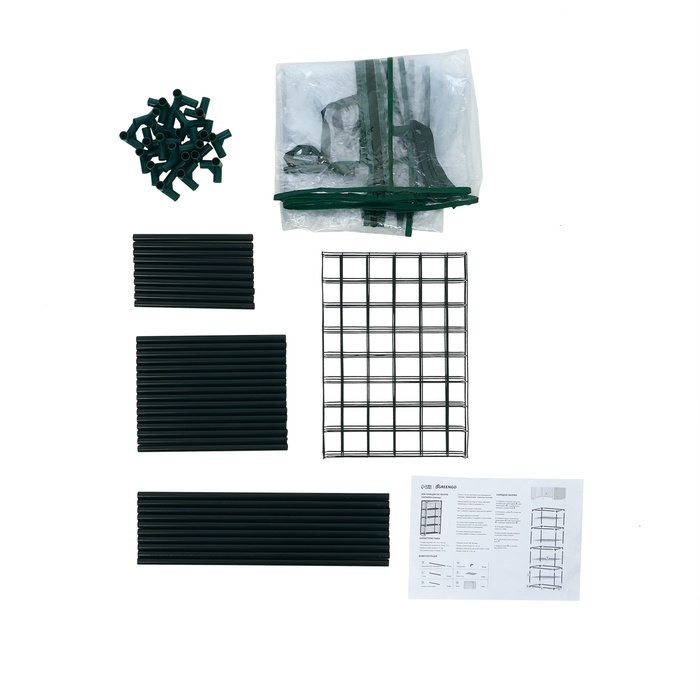 Парник-стеллаж, 3 полки, 80 × 24 × 46 см, металлический каркас d = 12 мм, чехол плёнка 80 мкм, Greengo Парник-стеллаж, 3 полки, 80 × 24 × 46 см, металлический каркас d = 12 мм, чехол плёнка 80 мкм, Greengo