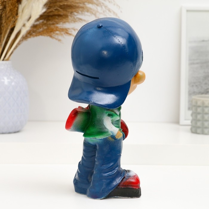 Копилка Копилка "Мальчик со скейтом" 12х12х24см