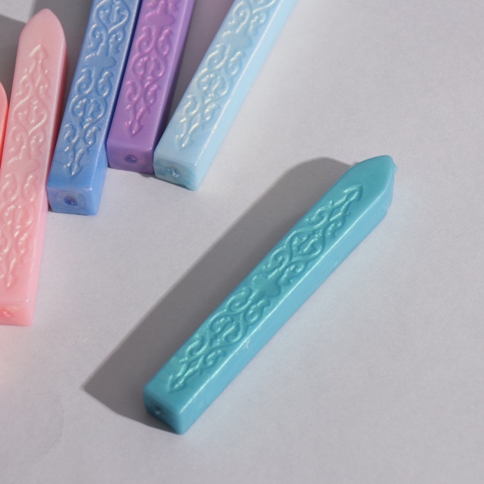 Сургуч для печати стержень Сургуч для печати стержень "Хвост русалки" набор 6 шт 14,9х16,3 см