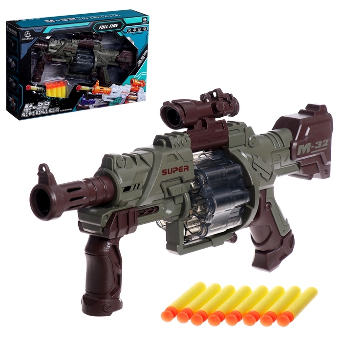 Бластер Бластер "М32", стреляет мягкими пулями