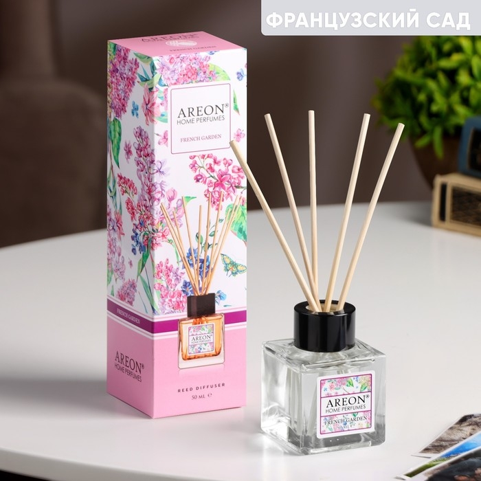 Диффузор ароматический Areon Sticks Garden, Французский сад 50 мл Диффузор ароматический Areon Sticks Garden, Французский сад 50 мл