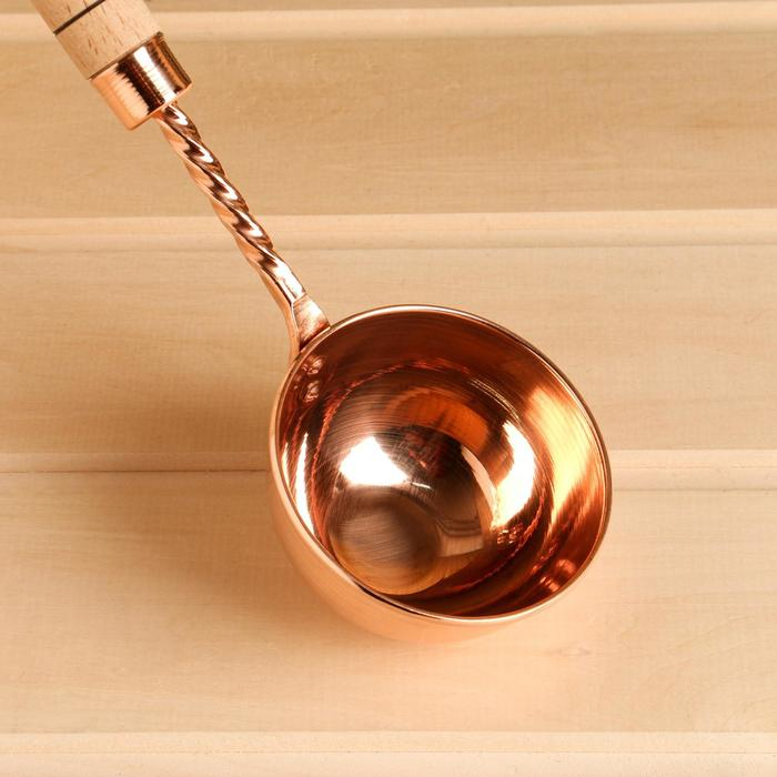 Ковш медный, 0,14л, с ручкой Ковш медный, 0,14л, с ручкой