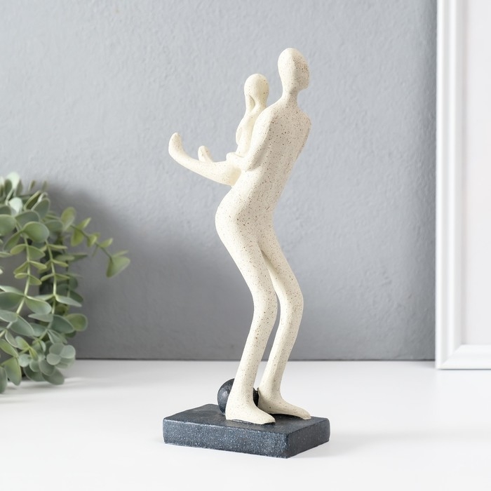 Сувенир полистоун Сувенир полистоун "Как за каменной стеной" белый 6х10,5х25 см